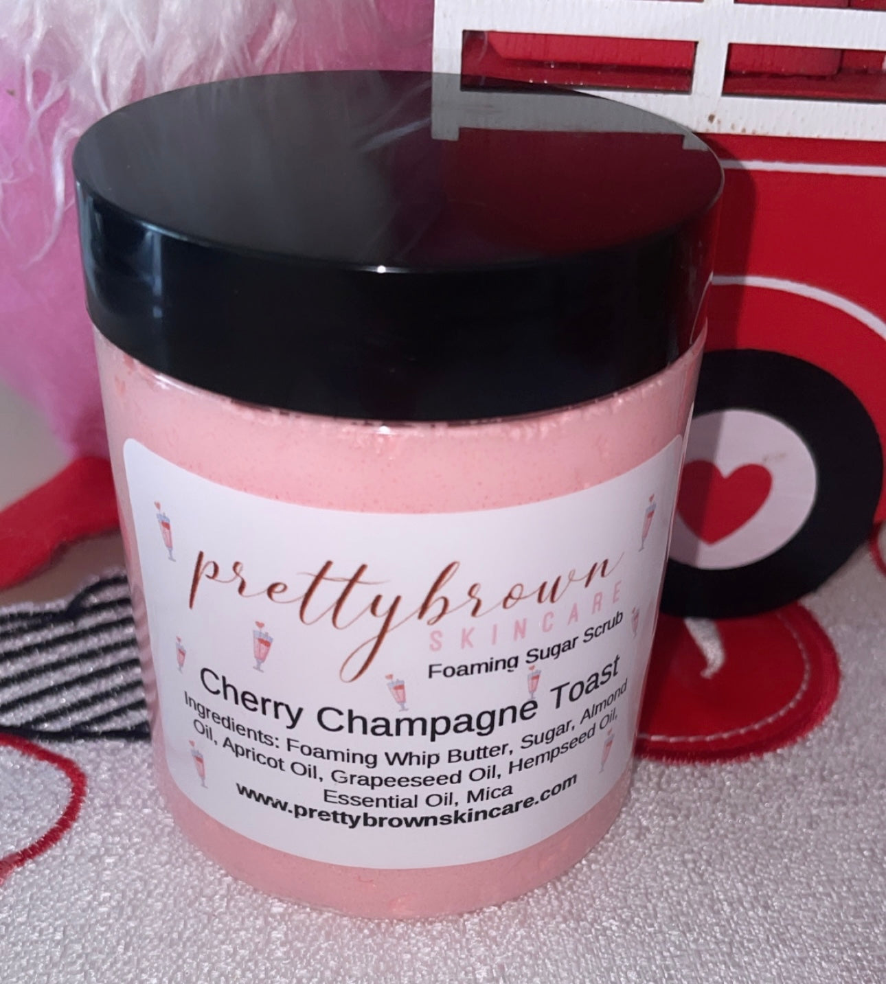 Cherry Champagne Toast