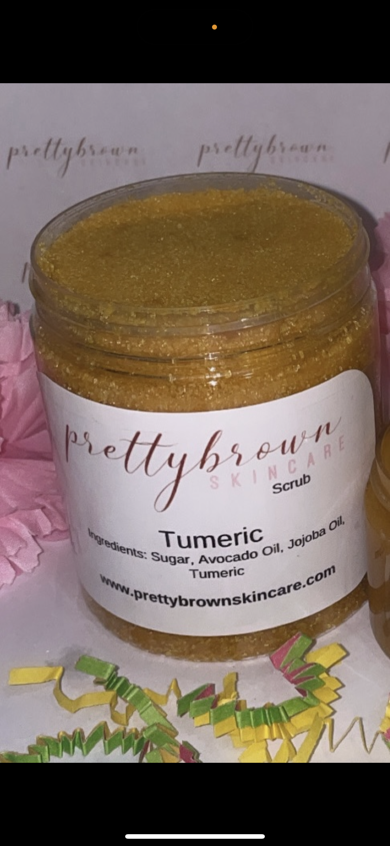 Turmeric Face & Body Scrub